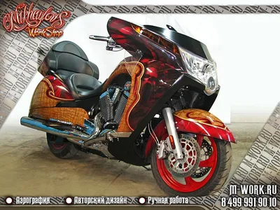 HD фото мотоцикла Виктори: современный дизайн в 4K