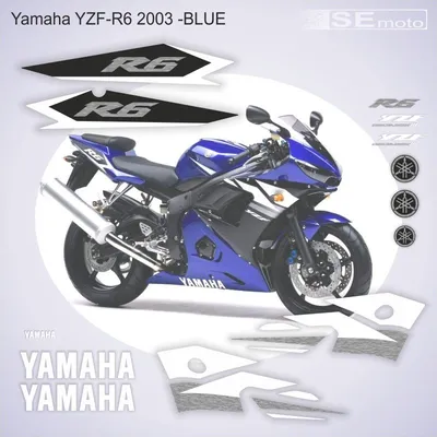 Роскошный рисунок мотоцикла Yamaha R6 в 4K разрешении