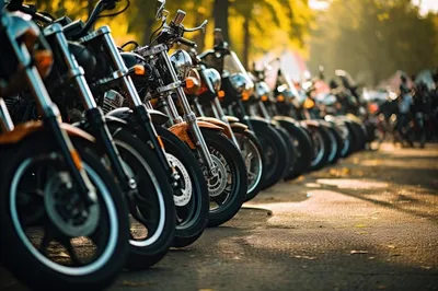 Новые фотографии мотоциклов на улице в высоком качестве