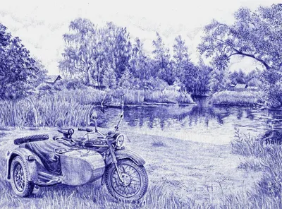 Картинки мотоциклов Урал и Днепр: обои на рабочий стол на Windows.