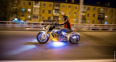 Грандиозное изображение мотоцикла: Full HD рисунок в арт стиле