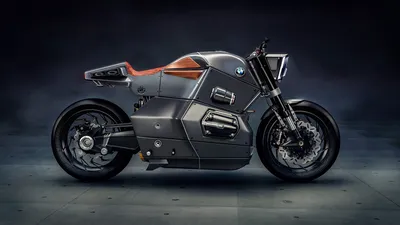 Фотография мотоцикла BMW в стиле арт для бесплатного скачивания