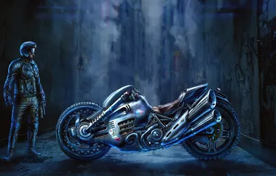 Великолепие дизайна и инновации: фото мотоциклов будущего