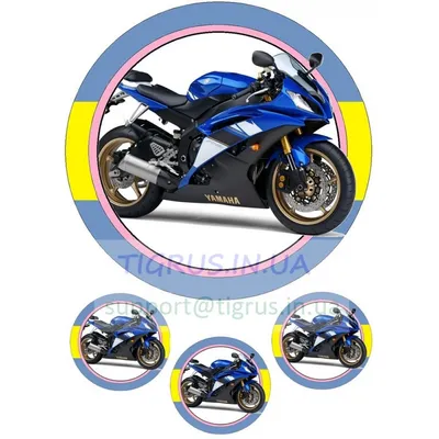 Изображение мотоцикла Yamaha в Full HD разрешении