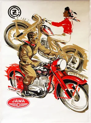 PNG изображение мотоцикла Ява