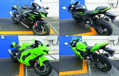 Фотографии впечатляющих мотоциклов Kawasaki
