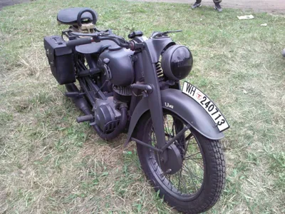 Арт с мотоциклами Вермахта