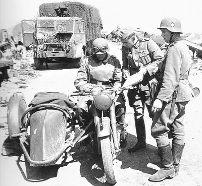 PNG изображения мотоциклов Вермахта