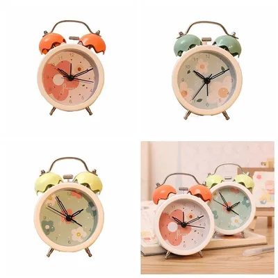 Детские яркие часы в мультяшном стиле круг (-) - купить с доставкой по  выгодным ценам в интернет-магазине OZON (253355217)