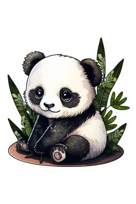 Гигантская панда Мультяшный рисунок Сон, панда, животные, carnivoran,  компьютерные обои png | Klipartz