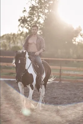 Татарин мужчина на коне и мальчик Photos | Adobe Stock