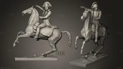 Наполеон на коне на заказ в Санкт-Петербурге, купить он-лайн