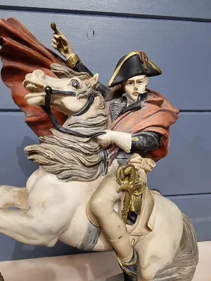 НАПОЛЕОН на белом коне французской школы XIX-го : AnticSwiss