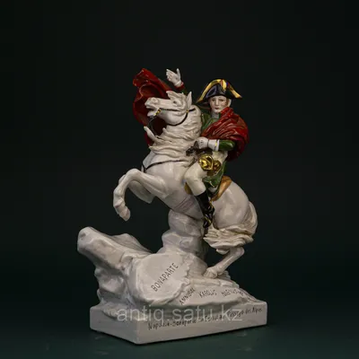Картина на холсте Наполеон верхом на коне с зонтиком – лучшие товары в  онлайн-магазине Джум Гик