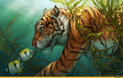 Картина «Тигр», Анна Титаренко - Jose Art Gallery