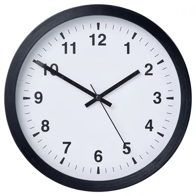 Купить TJALLA ЧАЛЛА - Настенные часы, черный с доставкой до двери.  Характеристики, цена 699 руб. | Артикул: 00466211