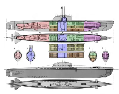Подводная лодка типа XXI Третьего рейха - ИнВоен Info