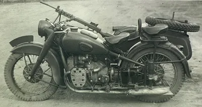 Все о немецких мотоциклах второй мировой на качественных фото