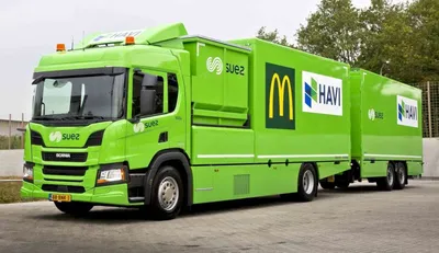 В Нидерландах мусор из McDonald's будет вывозить необычная гибридная Scania  – logist.today