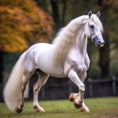Как выглядит самые редкие лошади» — создано в Шедевруме