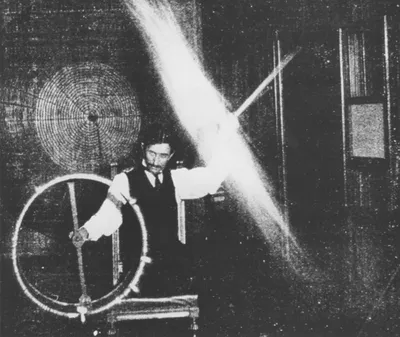 Ученый Никола Тесла. Редкие фотографии. | Пикабу
