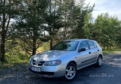 Old Classic Big Metal Grey Nissan Almera Hatchback Car Parked Editorial  Stock Photo - Image of detail, background: 245335023