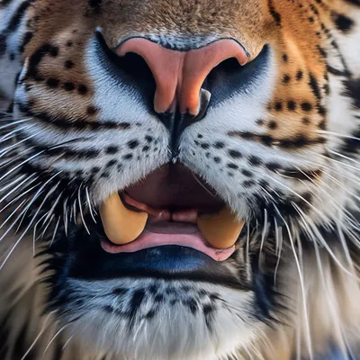 Нос тигра фото 