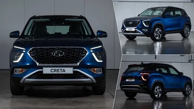 Hyundai Creta 2023 3D модель - Скачать Автомобили на 3DModels.org