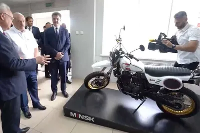 Изображения нового мотоцикла Минск - лучшие снимки в сети.