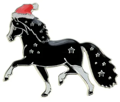 Новогодняя лошадь» — создано в Шедевруме