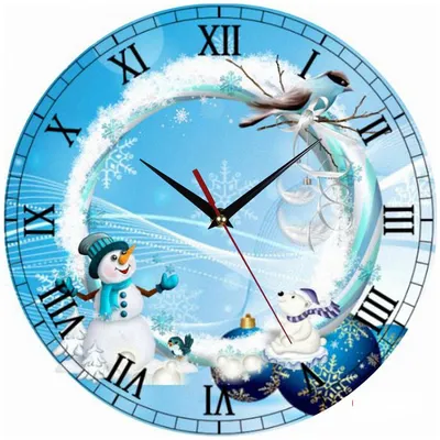 Съедобная картинка Новогодние часы (ID#412172911), цена: 40 ₴, купить на  Prom.ua