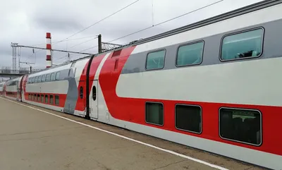 Двухэтажный поезд за 25 часов довезёт 410 пассажиров до Самары и 820 - до  Москвы - YouTube