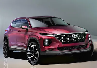 Вот так будет выглядеть новый Hyundai Santa Fe: первые изображения — Motor