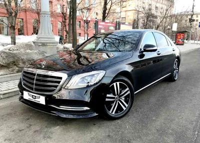 Аренда Мерседес 222 с водителем. Цена на аренду Mercedes S 222 класса с  водителем.