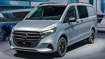 Новые Mercedes Vito и V-Class официально представлены: как изменились  минивэны (фото)