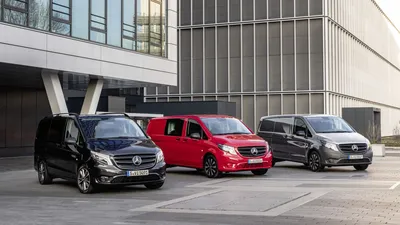 Новые Mercedes Vito и V-Class официально представлены: как изменились  минивэны (фото)