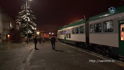 Саммит+ТВ»: Новый поезд Полоцк-Минск принял первых пассажиров - YouTube