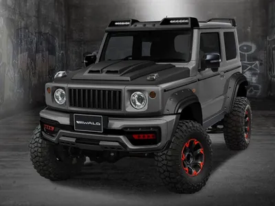 Сказка про чёрного бычка: новый Suzuki Jimny получил ещё один  Гелендваген-лук - КОЛЕСА.ру – автомобильный журнал