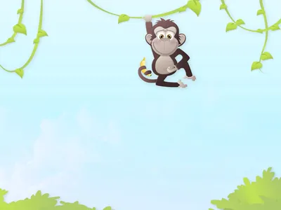 Рисунок обезьяны, смешной, млекопитающее, животные png | PNGEgg