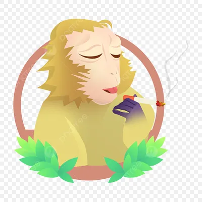горилльская обезьяна сидит на траве сложенными руками, как будто она что-то  курит Стоковое Фото - изображение насчитывающей уганда, символ: 229921164