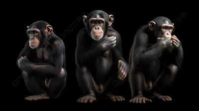Шимпанзе и бонобо узнали старых знакомых на фото. Они рассматривали  фотографии бывших членов своей группы дольше, чем снимки незнакомых обезьян