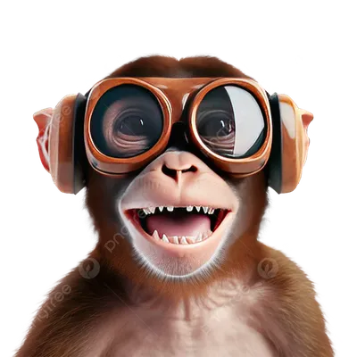обезьяна улыбается с планом мем｜TikTok Search