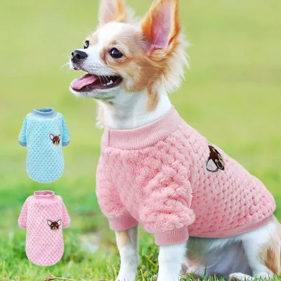 Симпатичная Одежда для собак для маленьких собак, чихуахуа, йорки, одежда  для Мопсов, зимняя одежда для собак, куртка для щенков, розовый, S-2XL |  AliExpress