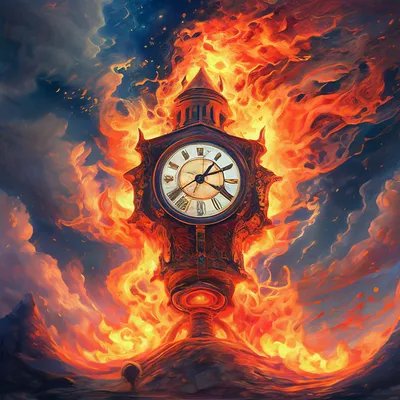 Огненные часы» — создано в Шедевруме