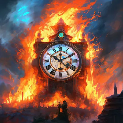 Огненные часы» — создано в Шедевруме