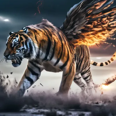 Огненный тигр картинки - 80 фото