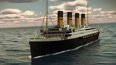 Титаник\" - самый известный корабль, затонувший в 1912 году» — создано в  Шедевруме