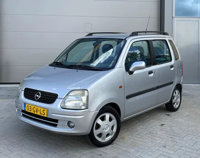 Opel Agila - 1.2-16V Elegance 2001 Grijs NAP*APK 2023*ELEK.PAKKET Benzine  uit 2001 - www.cartradenass.nl