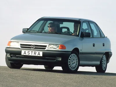 Opel Astra 1992, 1993, 1994, седан, 1 поколение, F технические  характеристики и комплектации