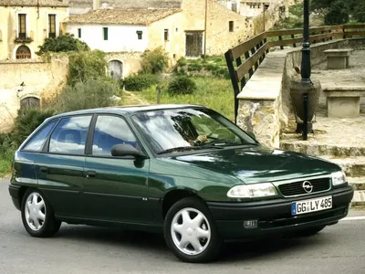 Opel Astra рестайлинг 1994, 1995, 1996, 1997, 1998, хэтчбек 5 дв., 1  поколение, F технические характеристики и комплектации